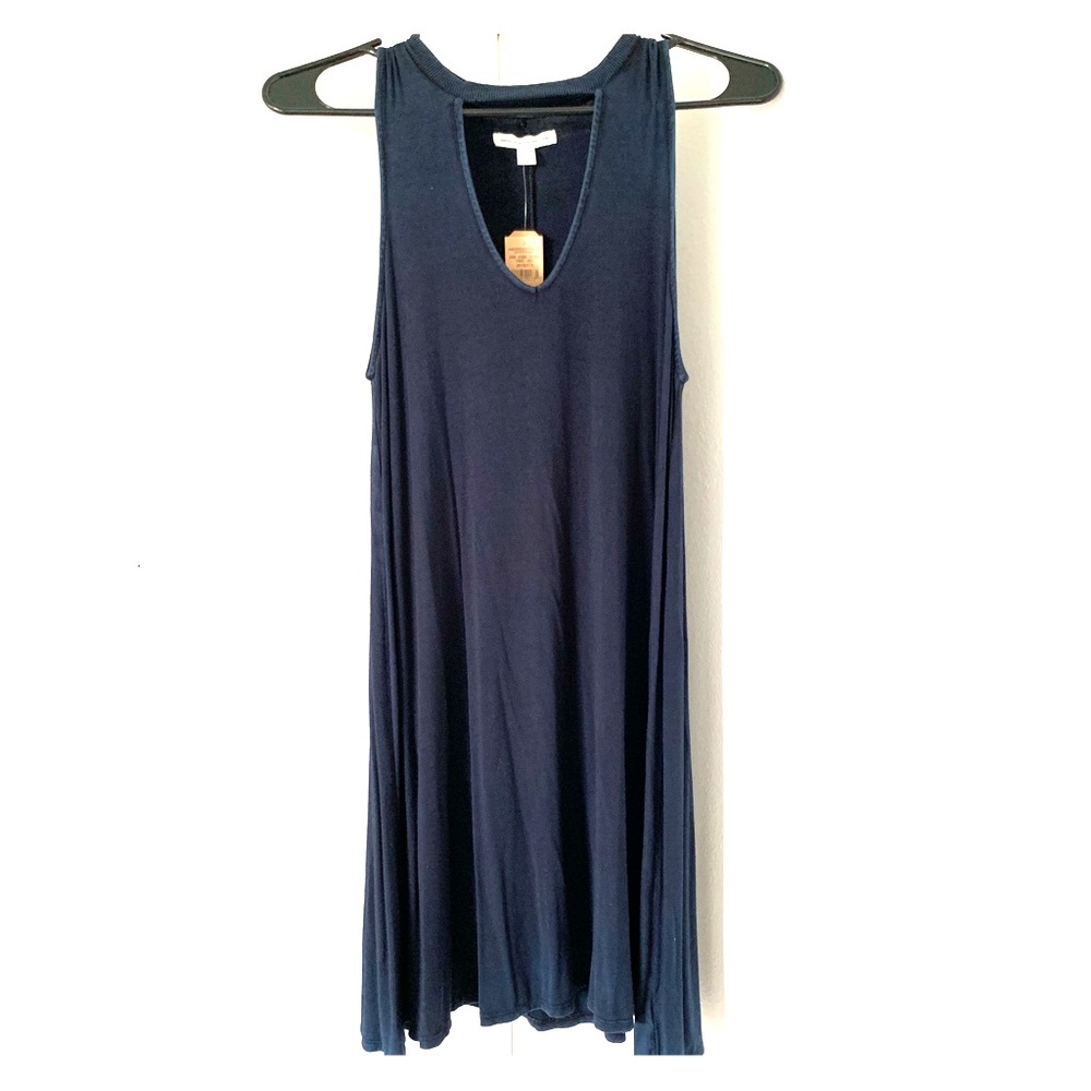 American Eagle Sleeveless Keyhole Dress